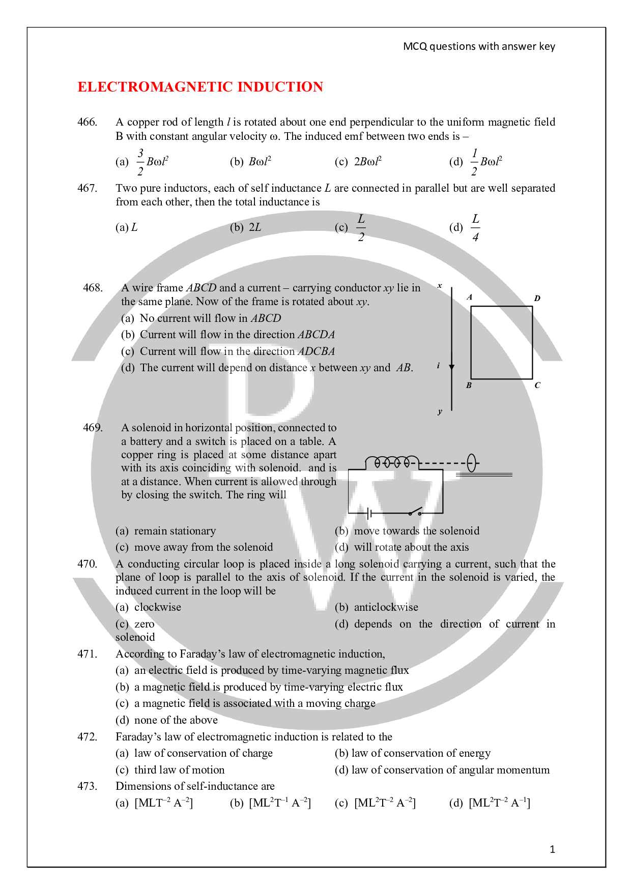 Induction questions Induction Problems