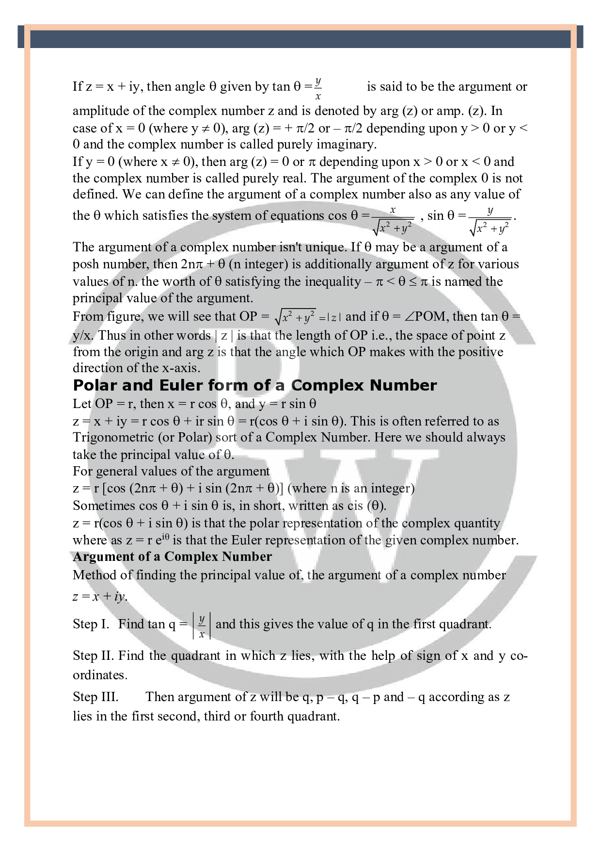 What is Complex Number Physics Wallah