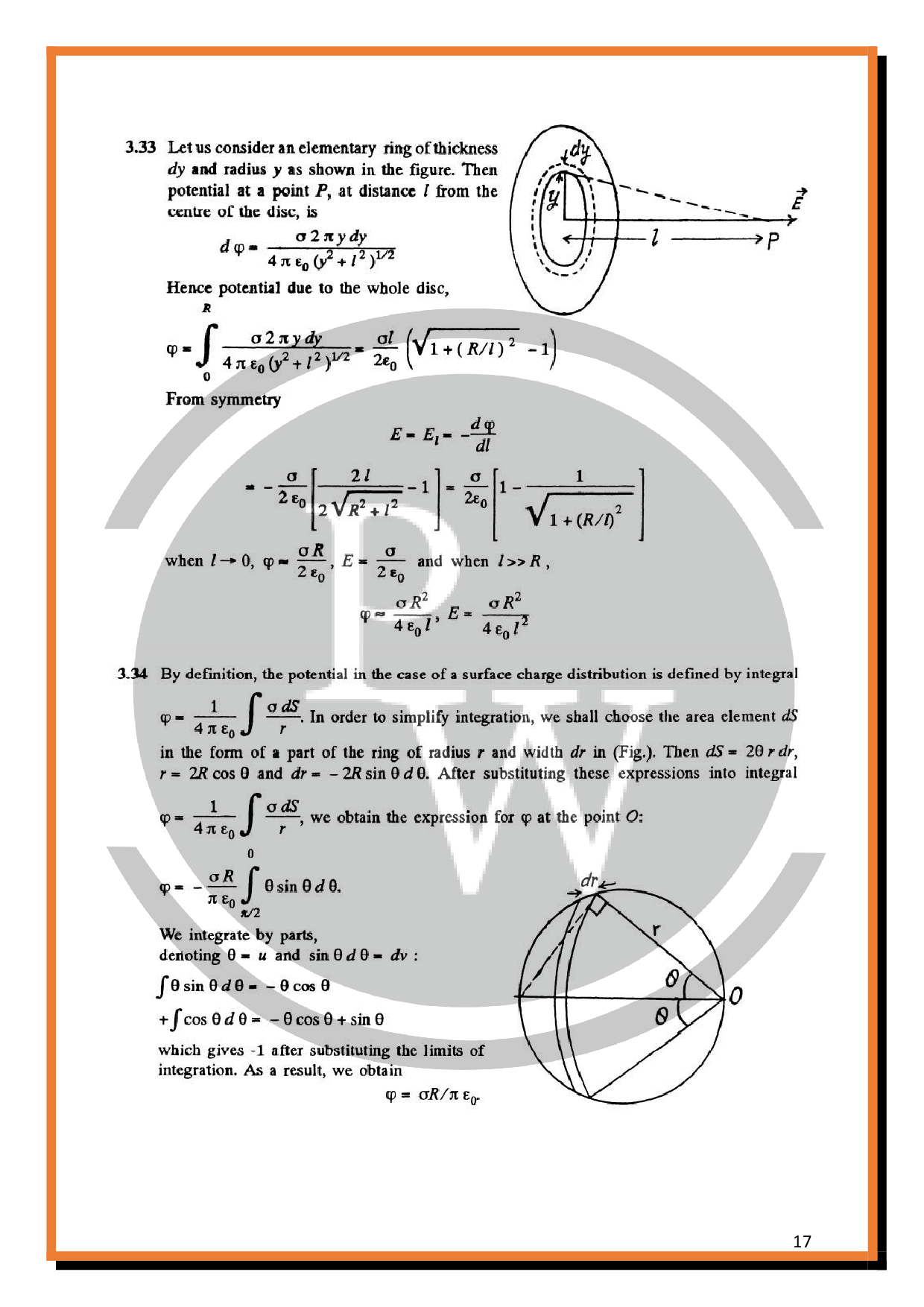 I.E. Irodov Solutions On Constant Electric Field In Vacuum PW