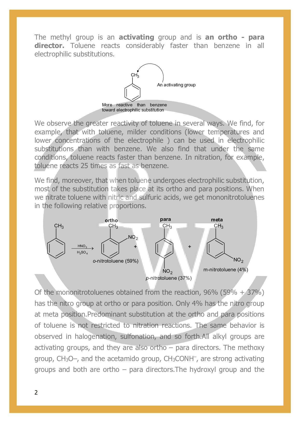 Ortho para meta positions & its example Physics Wallah