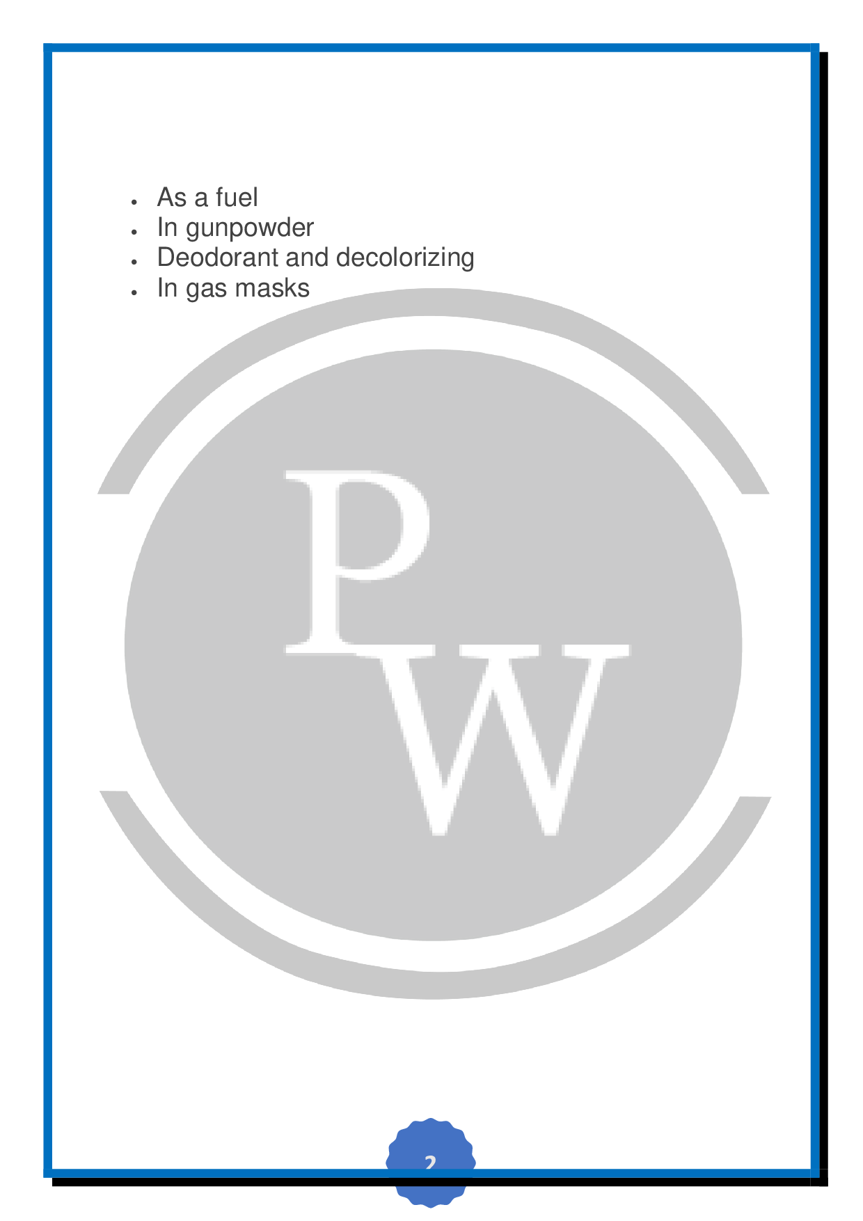 what is wood charcoal and uses of wood charcoal ? Physics Wallah