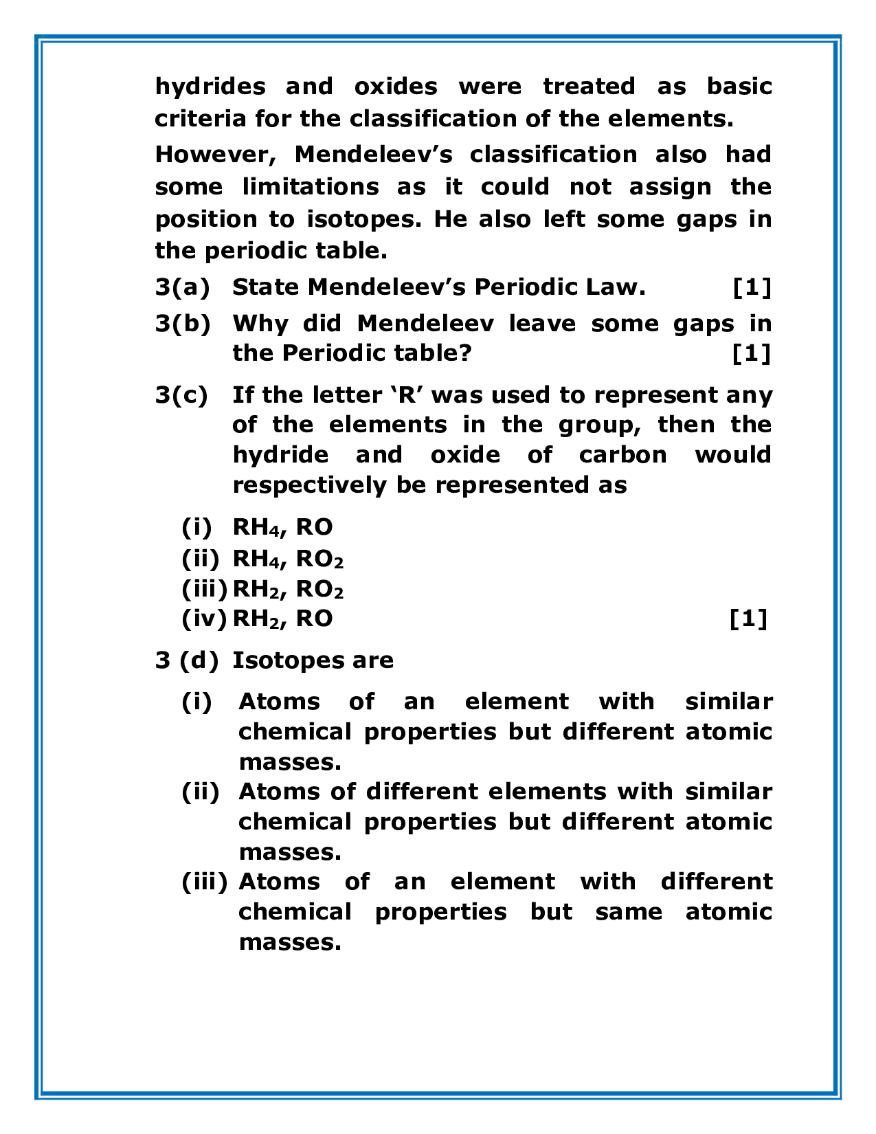 CBSE Previous Year Question Papers Class 10 Science Yr. 2020 Download