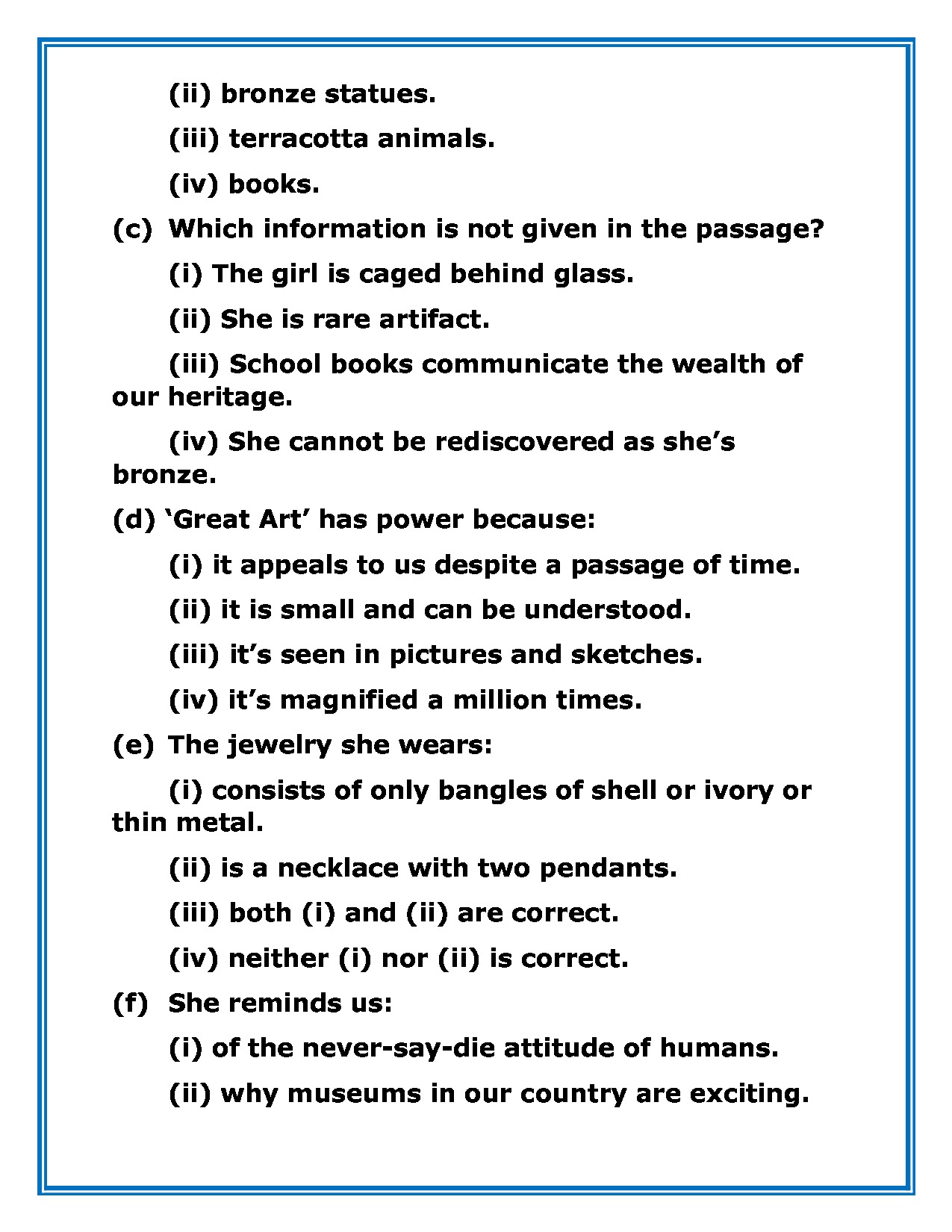 CBSE CLASS 10 ENGLISH PREVIOUS YEAR QUESTION PAPERS 2020 Swastik
