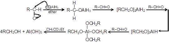 LiAlH4 Reaction and Mechanism