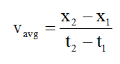Average velocity Formula & Solved Example - Physics Wallah