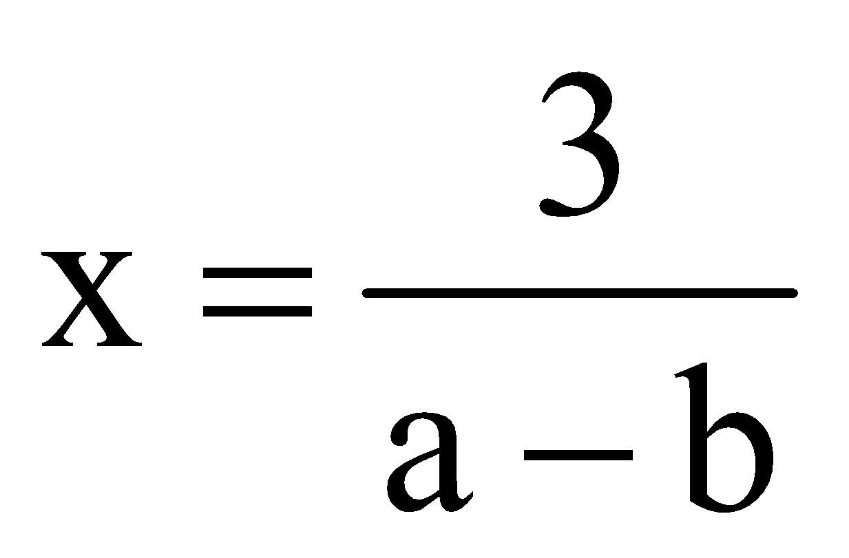 Equations with literal coefficients