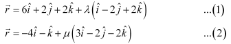 NCERT Solutions class 12 Maths Three Dimensional Geometry /image099.png