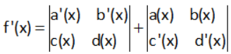 derivative function