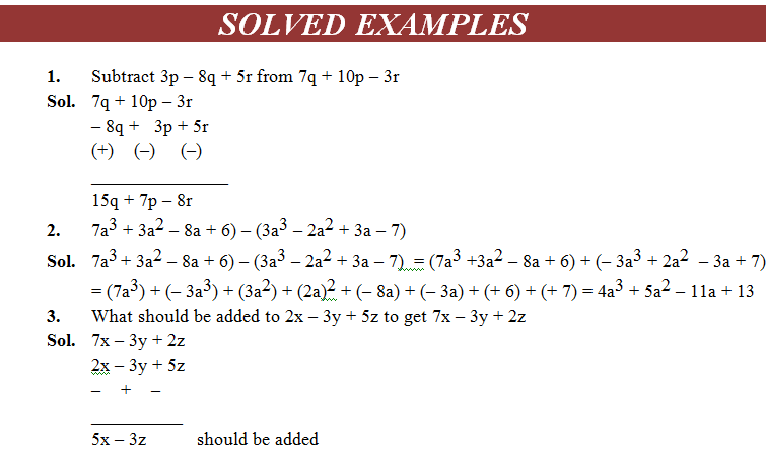 Subtraction Class 7 Maths | Physics Wallah