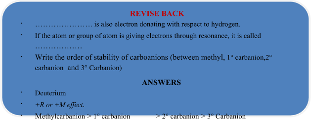 Organic chemistry