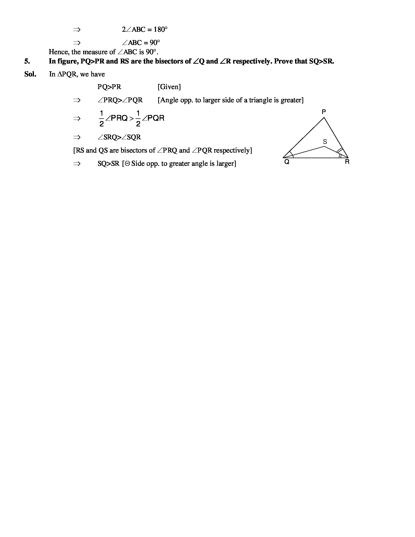 Rhs Congruence Criterion