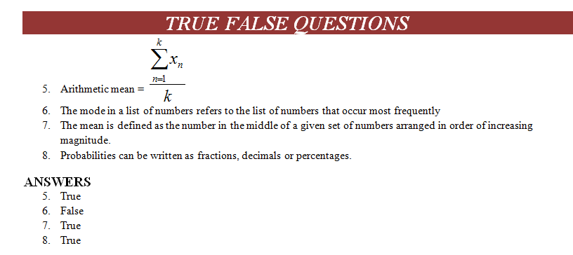 Chance And Probability