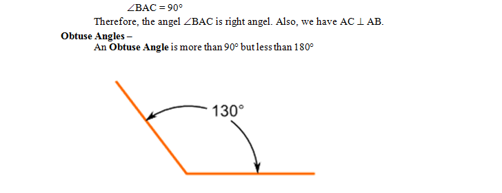 obtuse angle