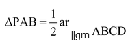 area of a triangle